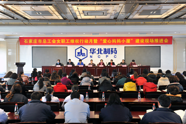 市总工会“女职工维权行动月暨‘爱心妈妈小屋’建设”现场推进会在emc易倍体育举行<br />