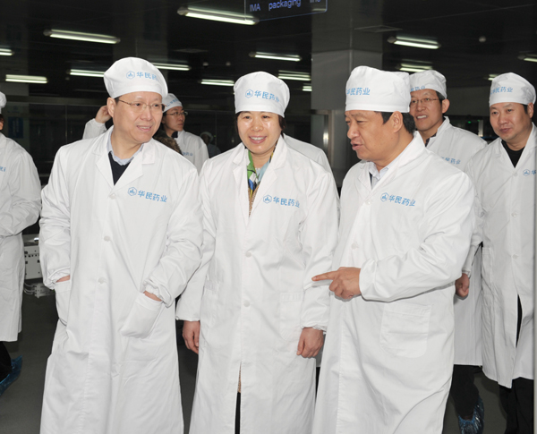 秦博勇副省长到emc易倍体育制药考察